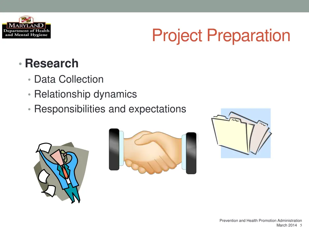 project preparation