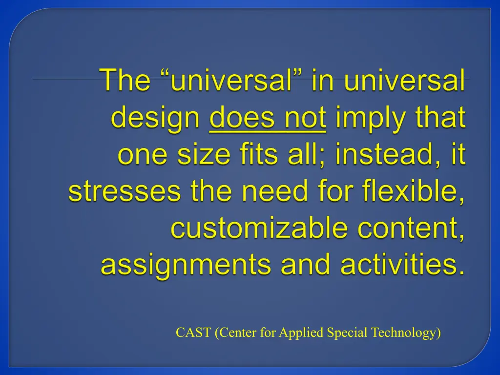 cast center for applied special technology