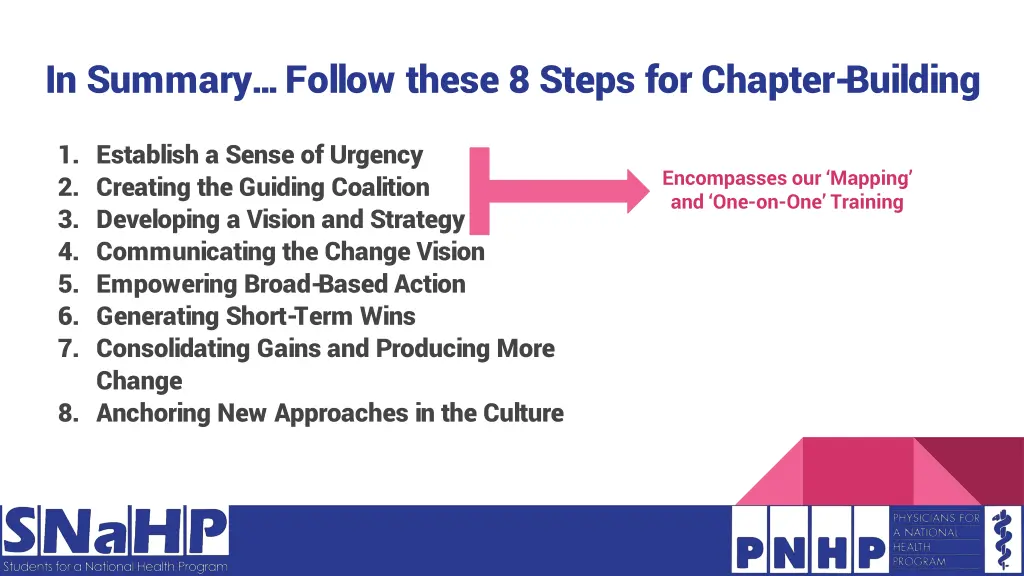 in summary follow these 8 steps for chapter