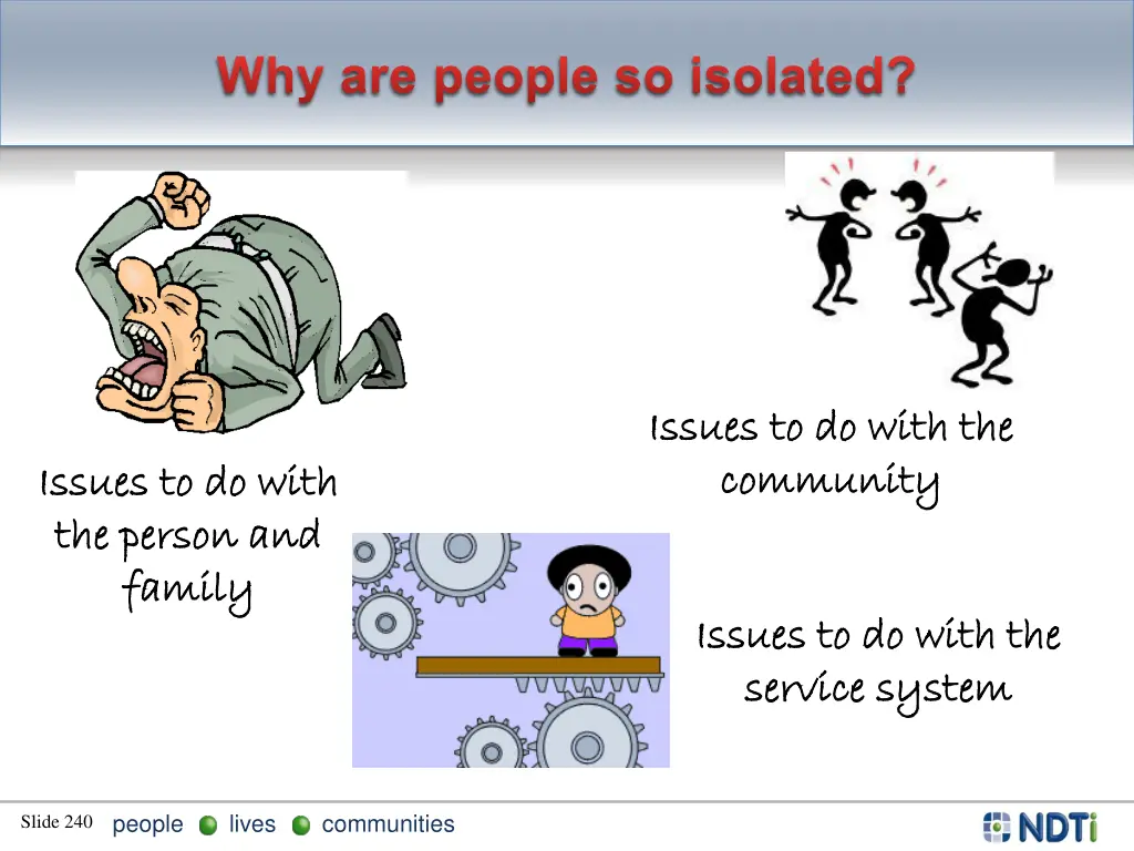 why are people so isolated
