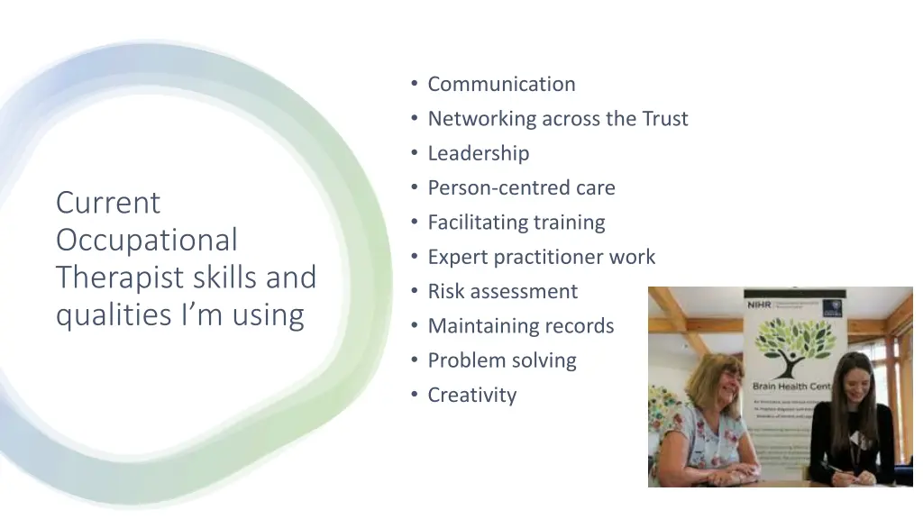 communication networking across the trust