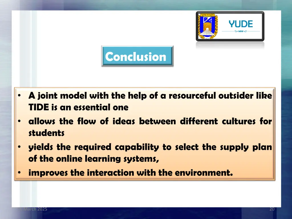 conclusion