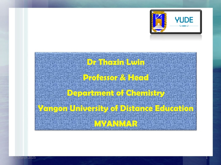 dr thazin lwin