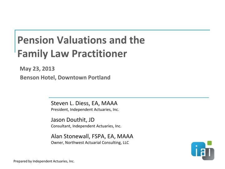 pension valuations and the family law practitioner