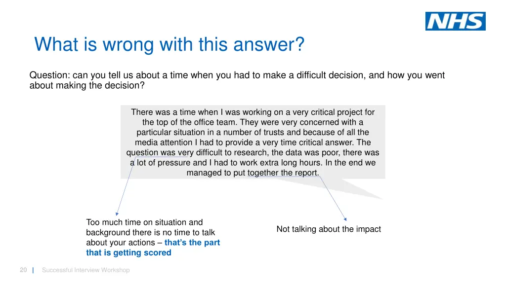 what is wrong with this answer 2
