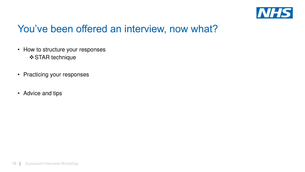 you ve been offered an interview now what