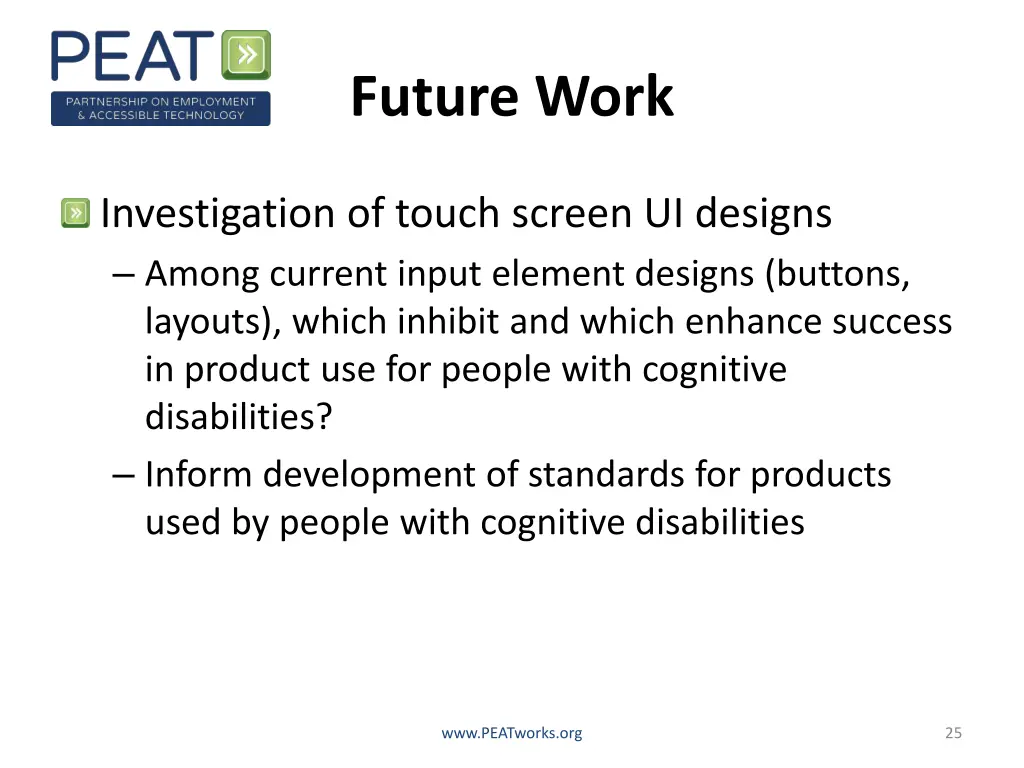 future work 1