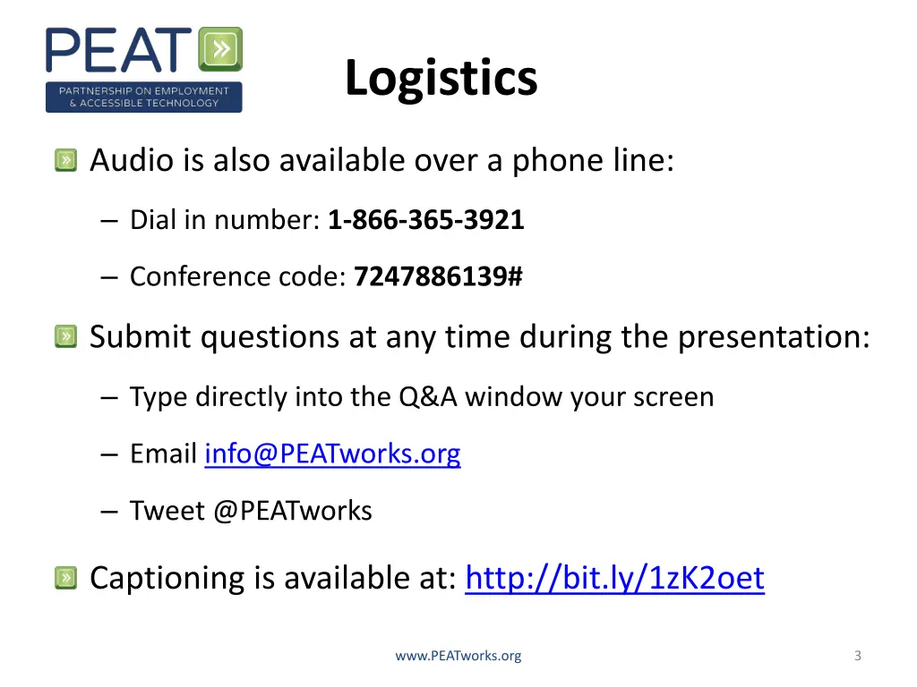 logistics