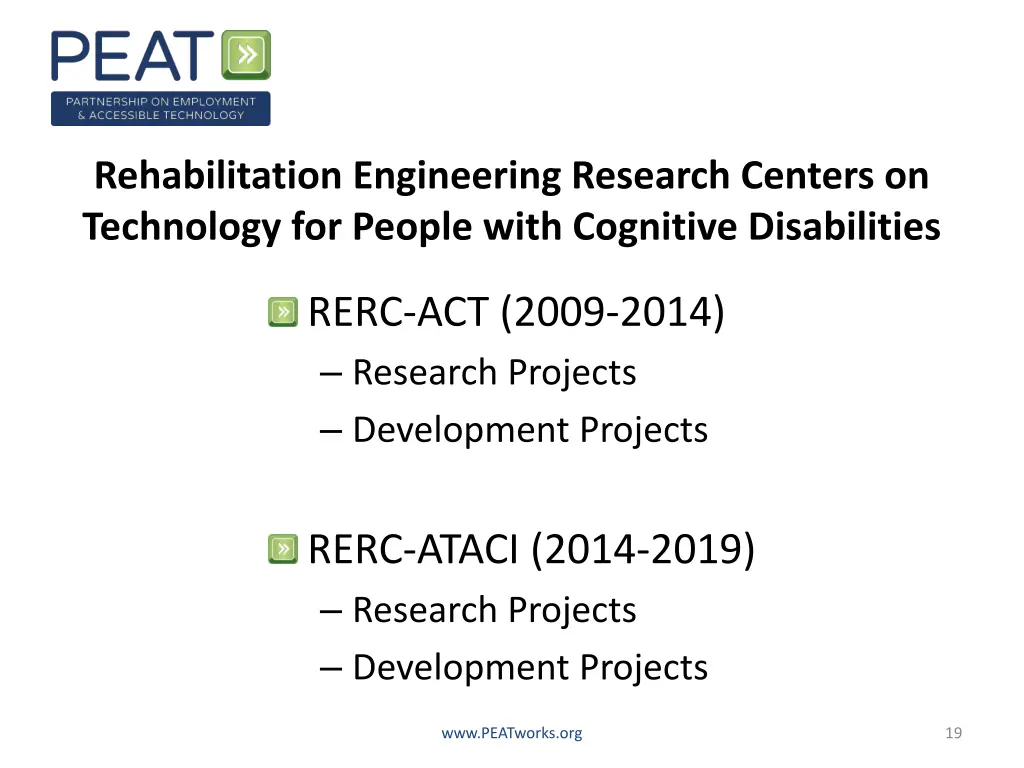 rehabilitation engineering research centers