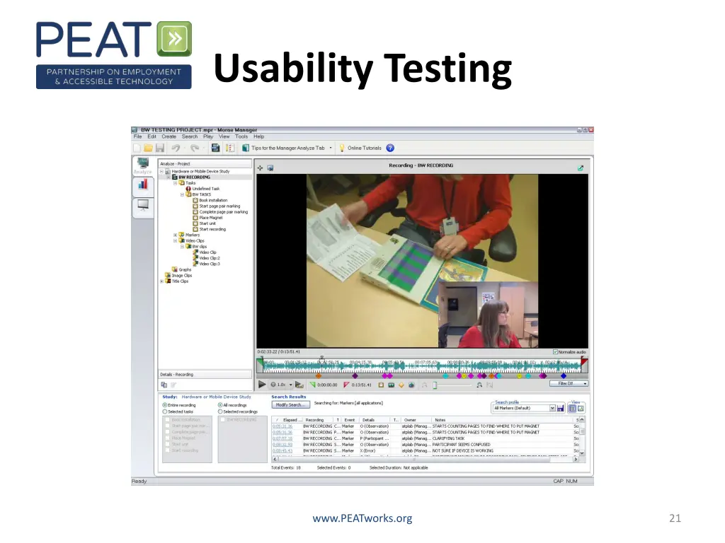 usability testing 1