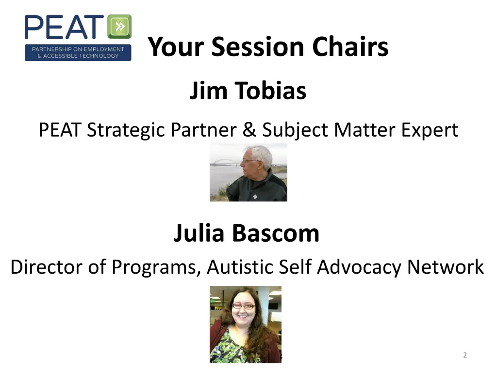 your session chairs