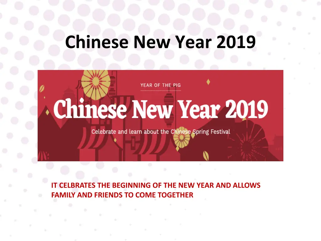 chinese new year 2019