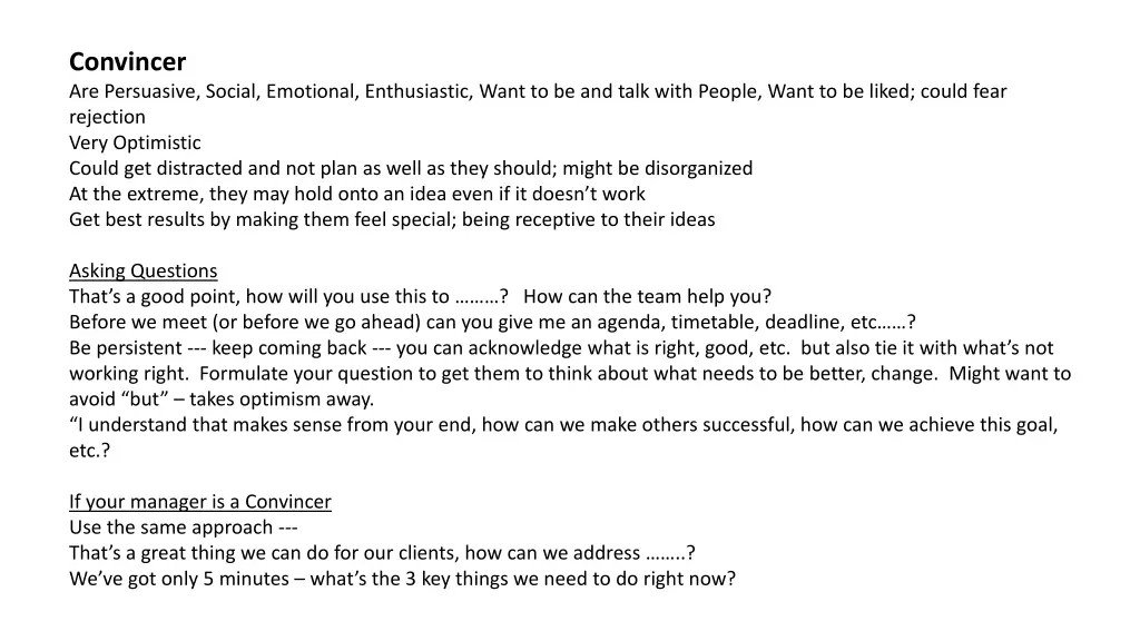 convincer are persuasive social emotional