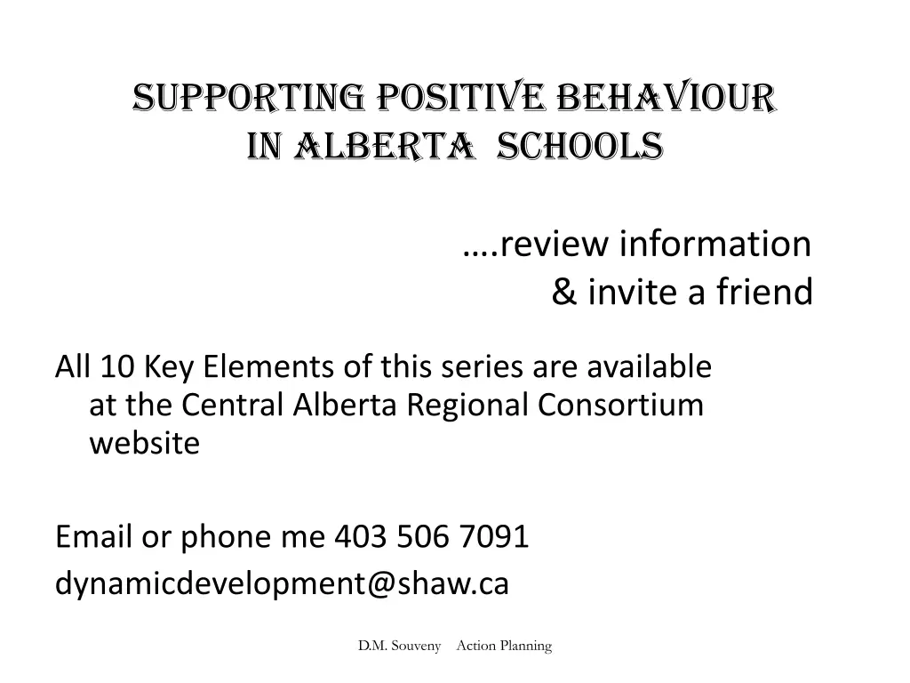 supporting positive behaviour in alberta schools 6
