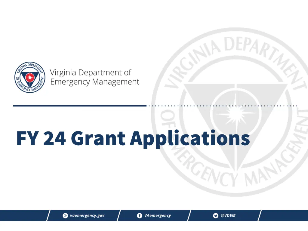 fy 24 grant applications