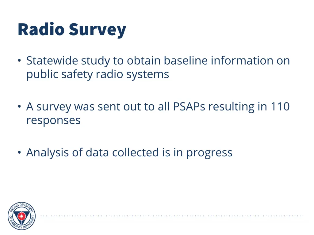 radio survey 1