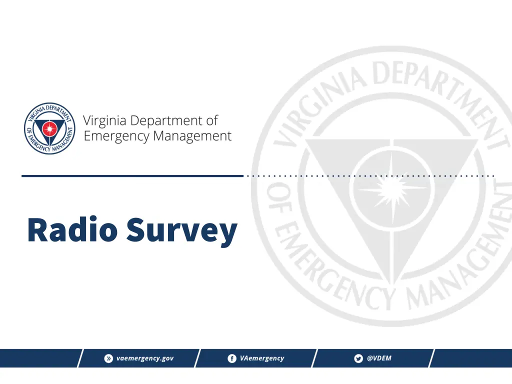 radio survey