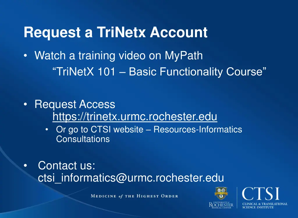 request a trinetx account