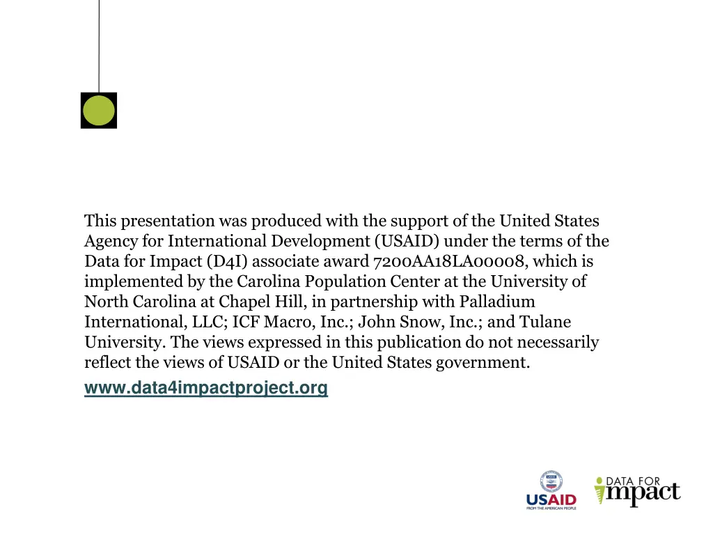 this presentation was produced with the support