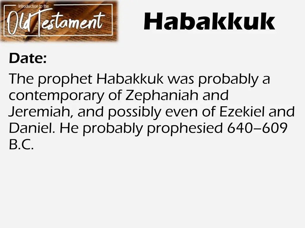habakkuk