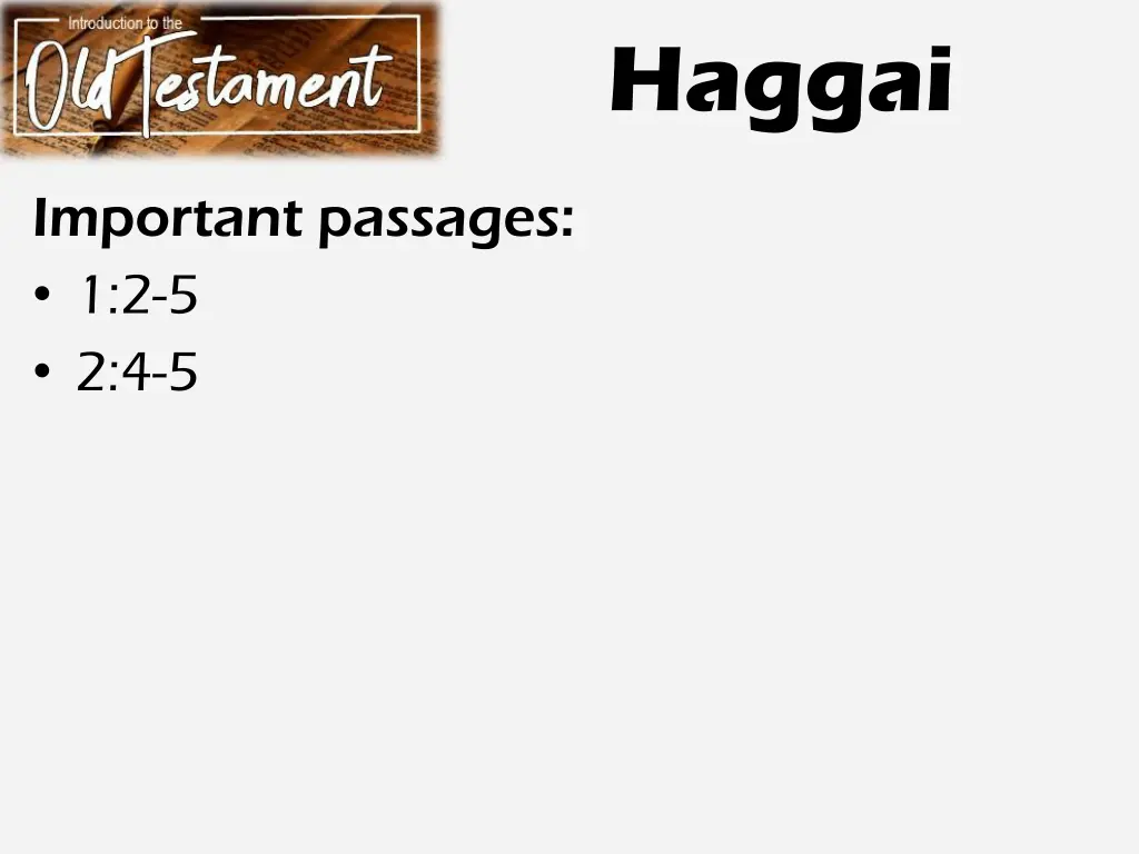haggai 3