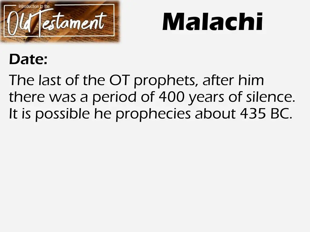 malachi