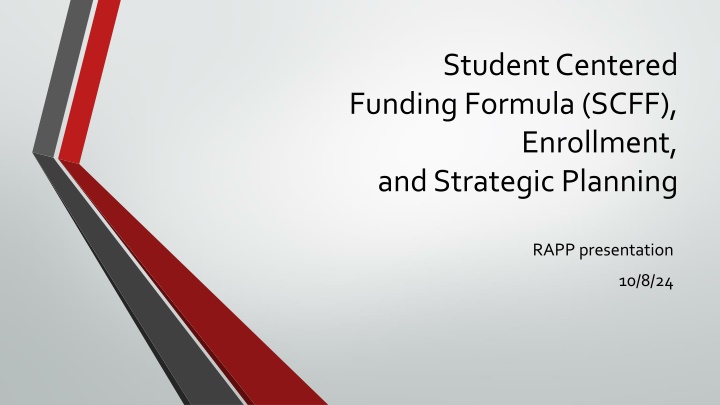 student centered funding formula scff