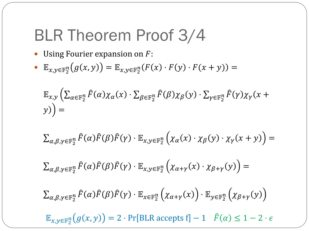 blr theorem proof 3 4