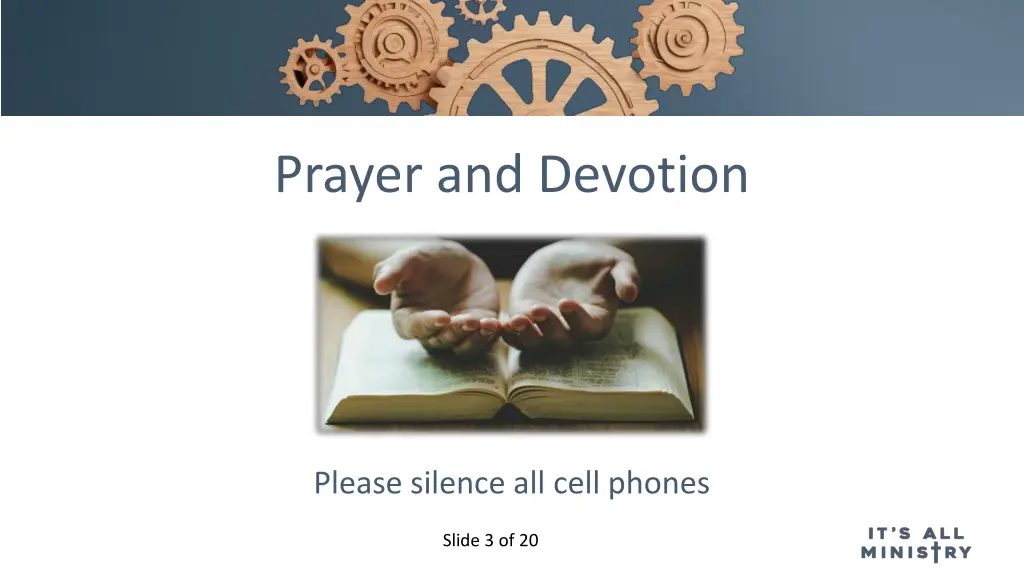 prayer and devotion