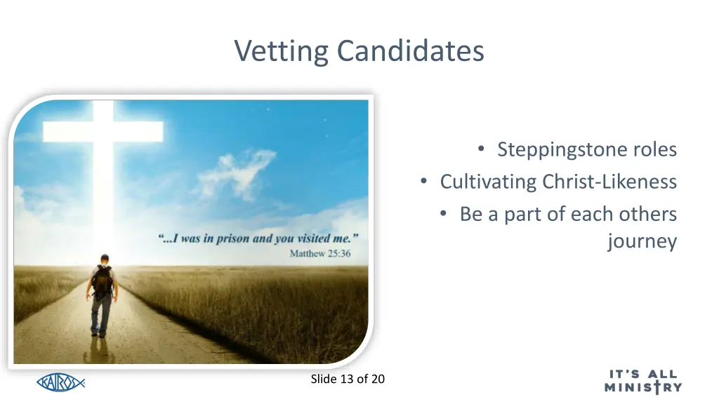 vetting candidates 1