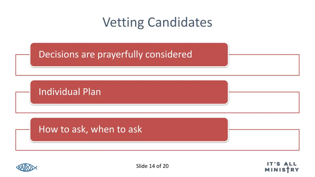 vetting candidates 2