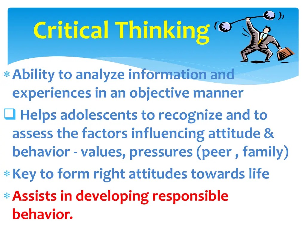 critical thinking