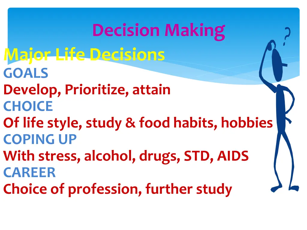 decision makin g