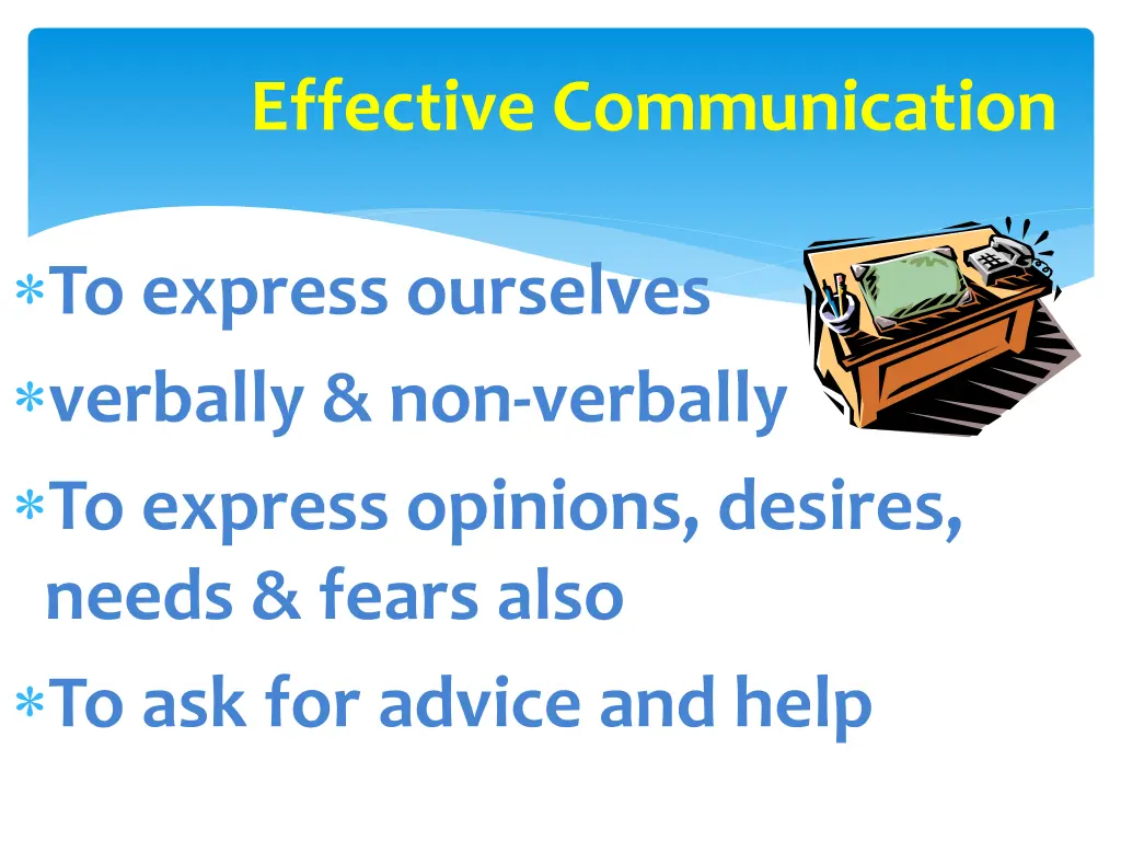 effective communication