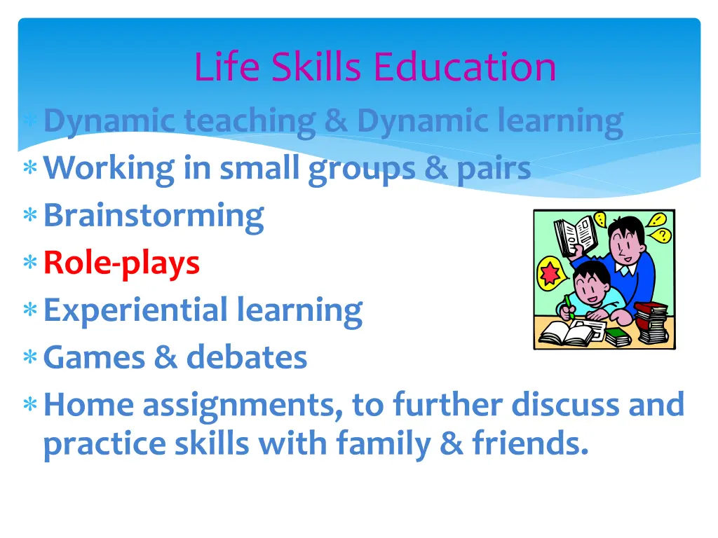life skills education dynamic teaching dynamic