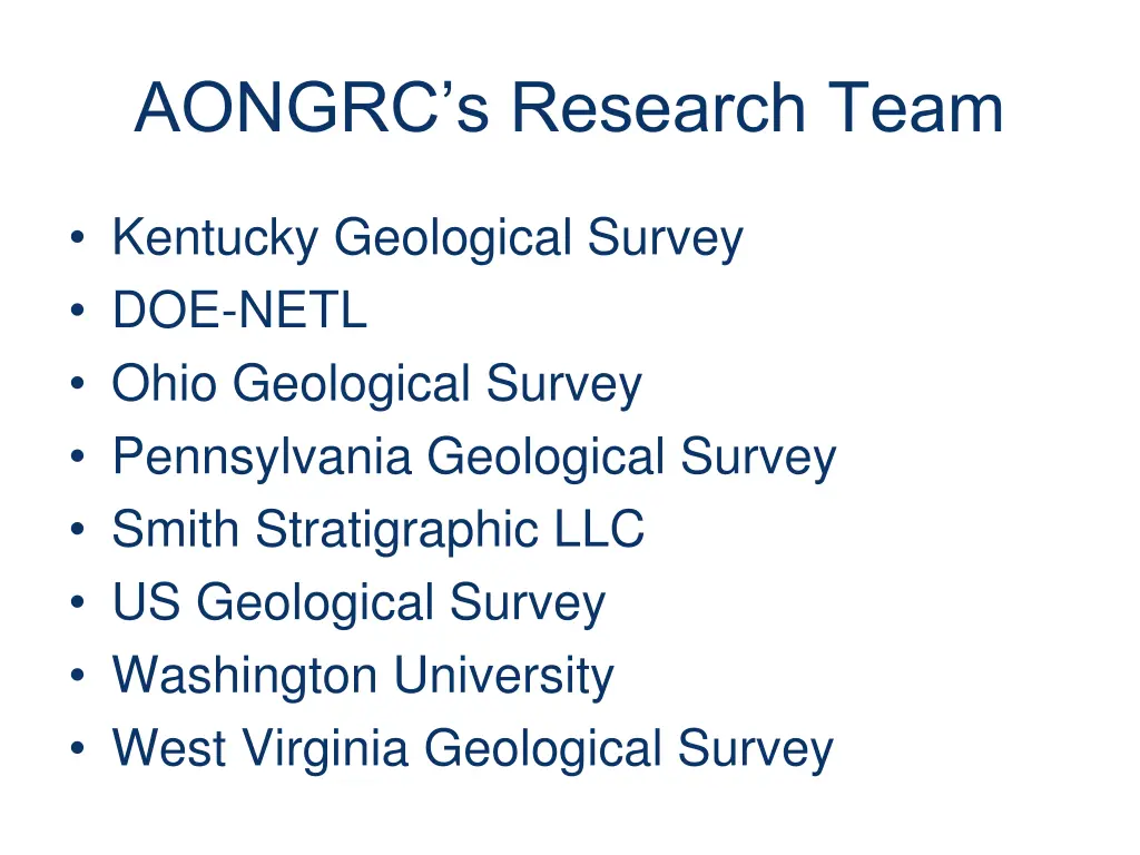 aongrc s research team