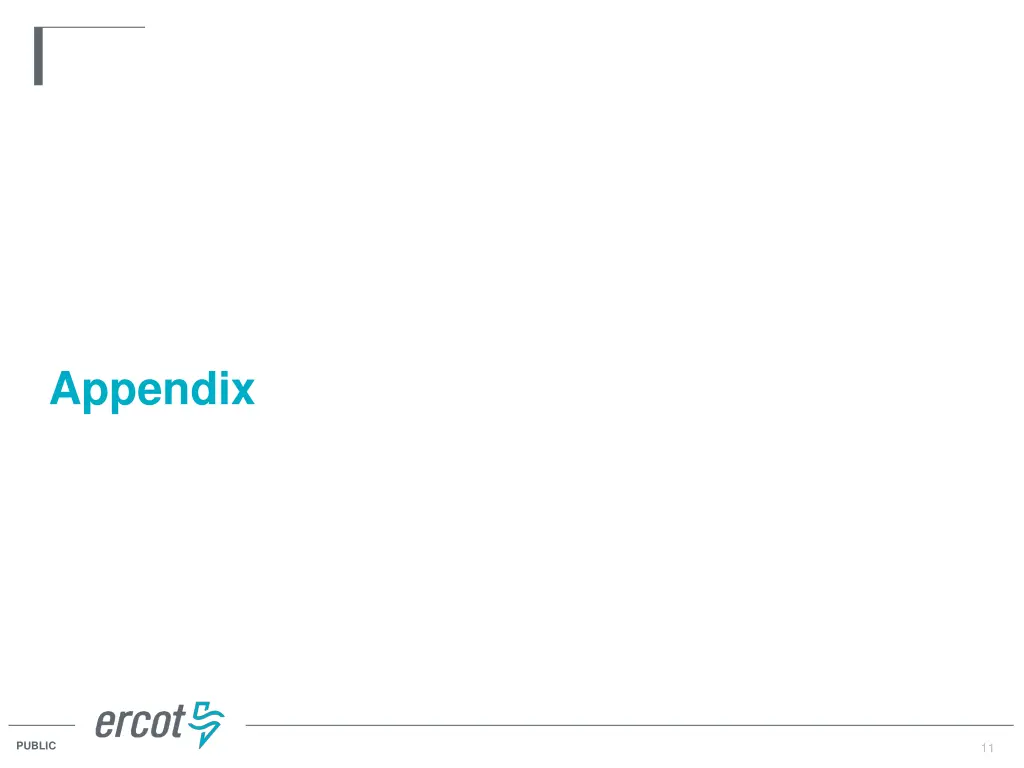 appendix