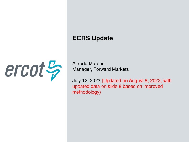 ecrs update