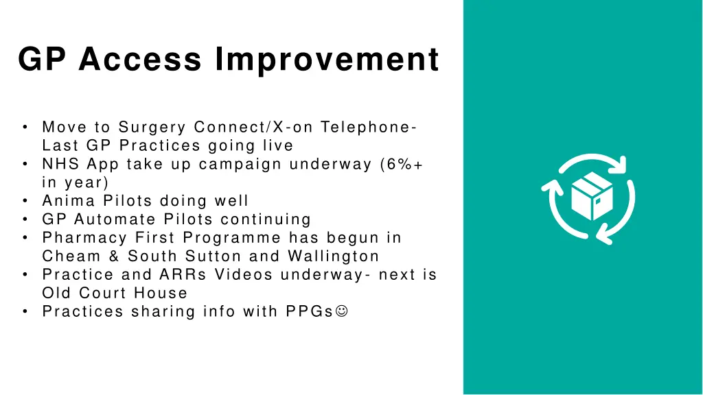 gp access improvement