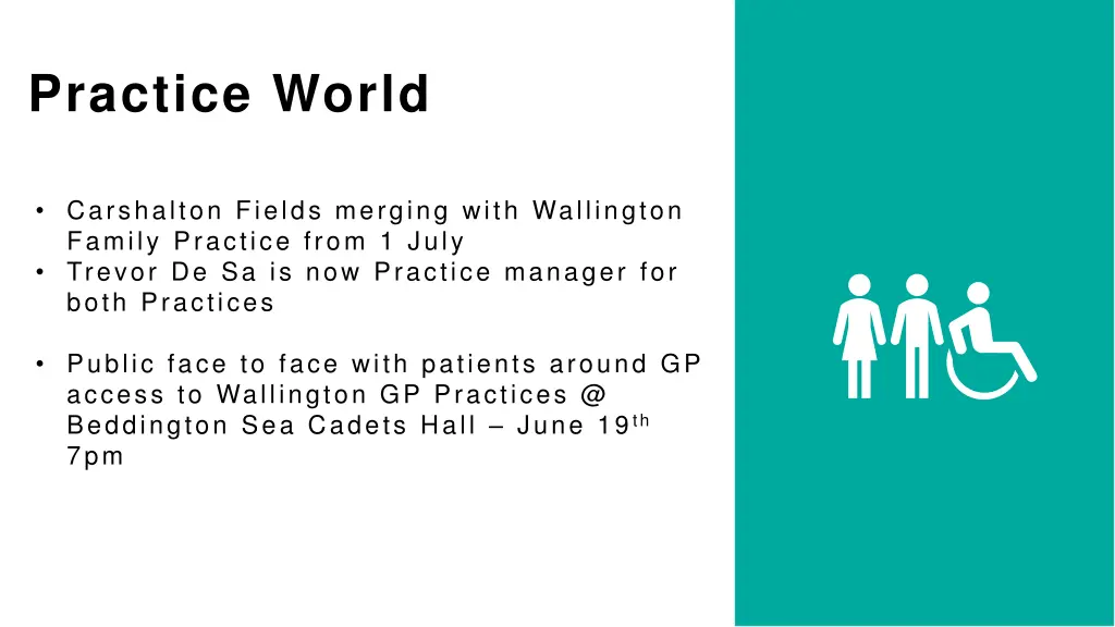 practice world