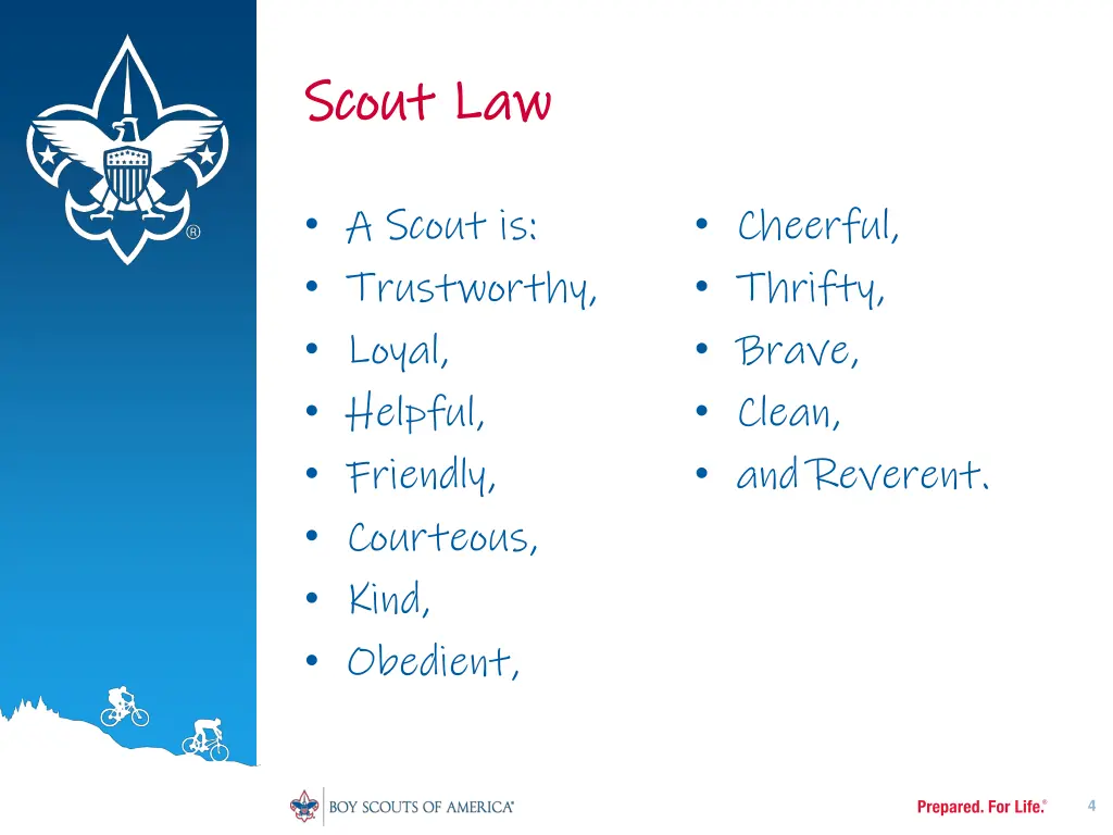 scout law scout law