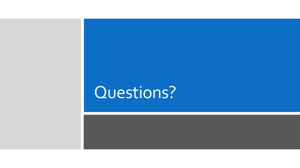 questions