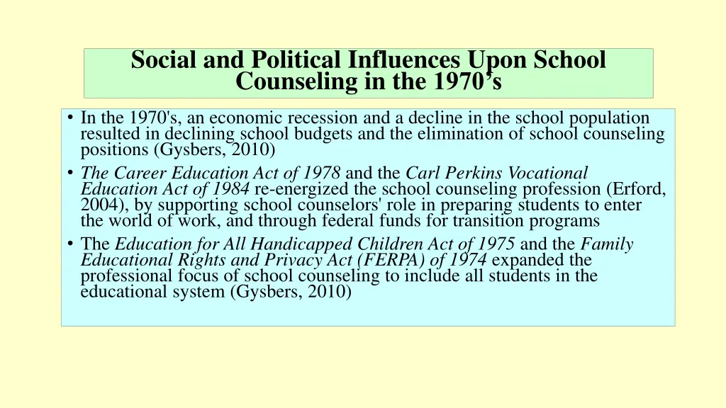social and political influences upon school 3
