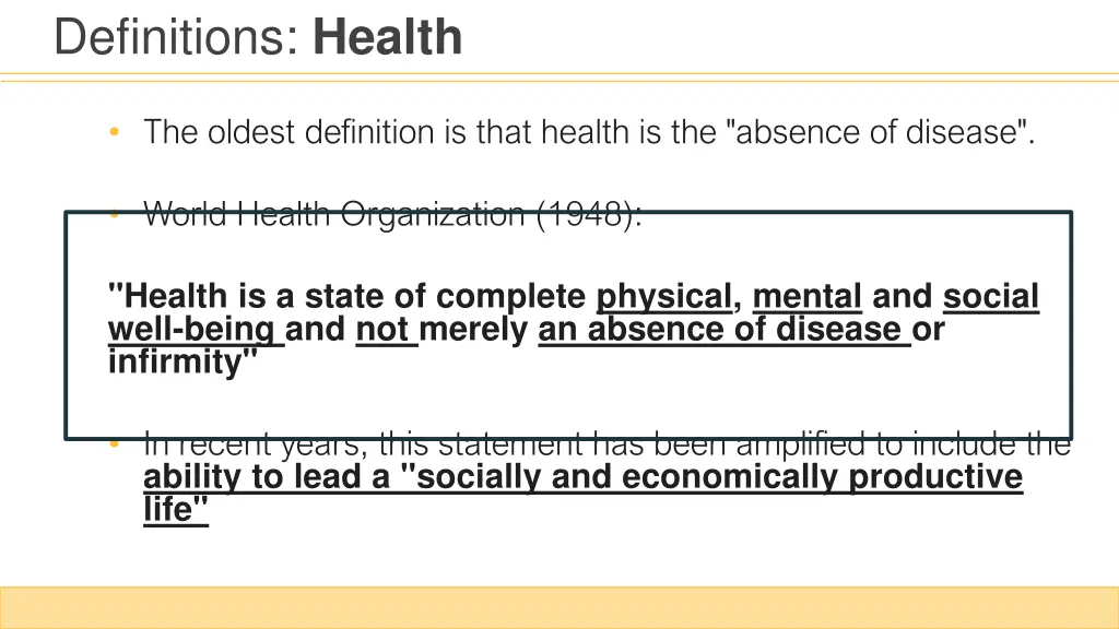definitions health