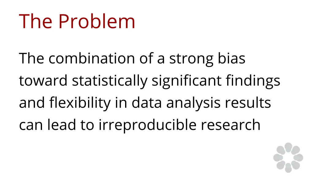 the problem