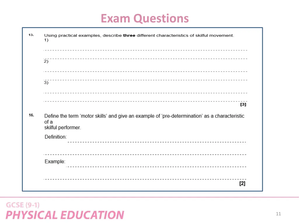 exam questions 2