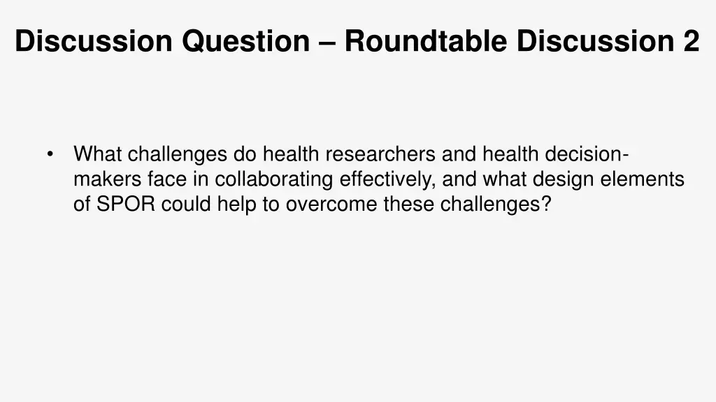 discussion question roundtable discussion 2