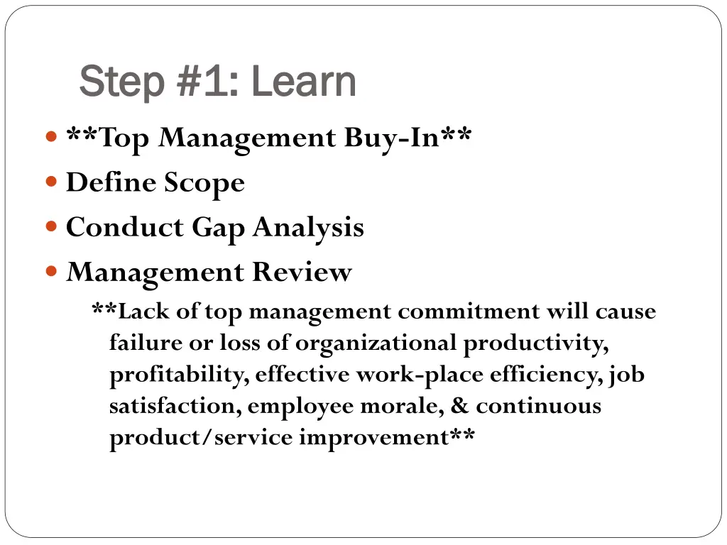 step 1 learn step 1 learn