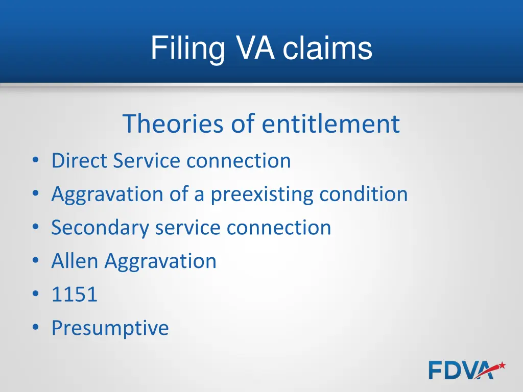 filing va claims 1