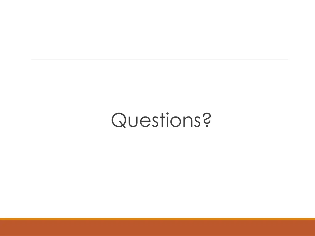 questions